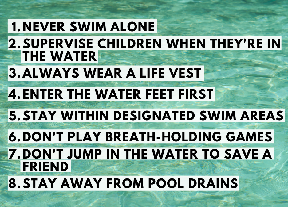 water safety swim tips