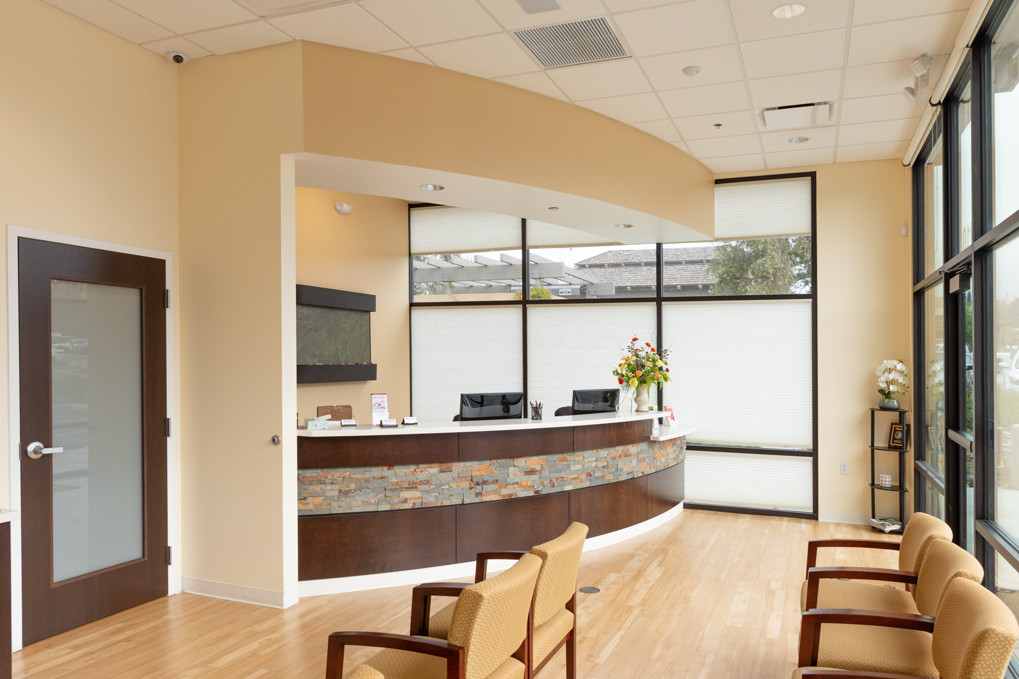 entrance and reception desk at Haven Elite Urgent Care